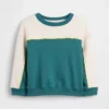 Baby & Kleinkind-Sweatshirt aus Vintagesoft-Frottee im Varsity-Stil