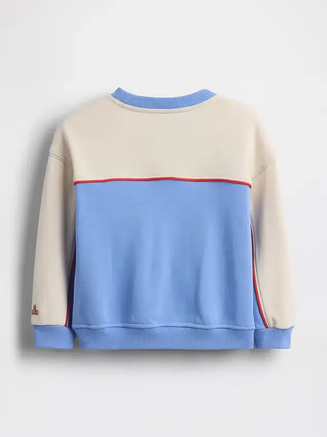 Baby & Kleinkind-Sweatshirt aus Vintagesoft-Frottee im Varsity-Stil