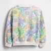 Baby & Kleinkind-Sweatshirt aus Vintagesoft-Frottee mit Blumenmuster