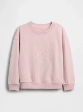 Baby & Kleinkind-Sweatshirt aus Vintagesoft-Frottee mit gesticktem Logo