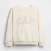 Baby & Kleinkind-Sweatshirt aus Vintagesoft-Frottee mit gesticktem Logo