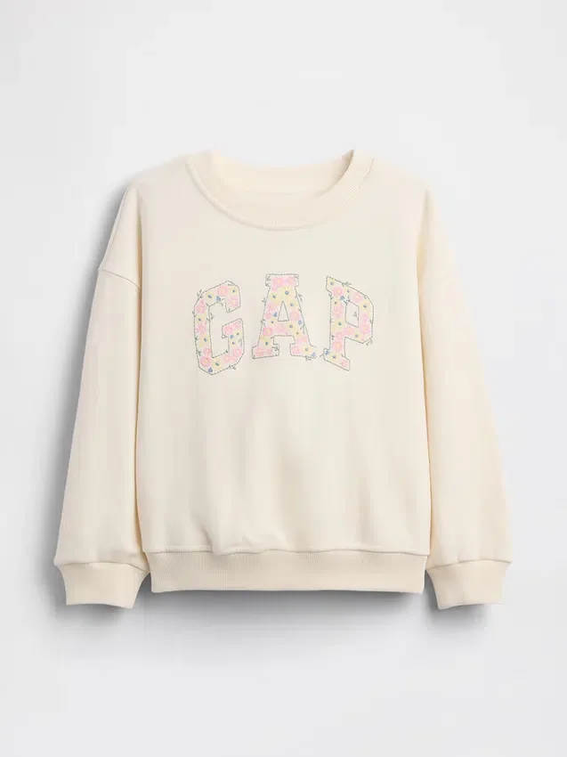 Baby & Kleinkind-Sweatshirt aus Vintagesoft-Frottee mit gesticktem Logo