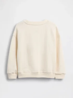 Baby & Kleinkind-Sweatshirt aus Vintagesoft-Frottee mit gesticktem Logo