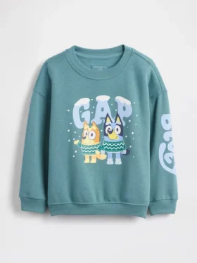 Baby & Kleinkind-Sweatshirt „Vintagesoft“ mit Bluey-Motiv