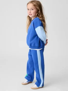 Baby & Kleinkind-Sweatshirt „Vintagesoft“ mit Farbblock-Design