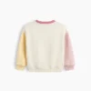Baby & Kleinkind-Sweatshirt „Vintagesoft“ mit Farbblock-Design