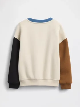 Baby & Kleinkind-Sweatshirt „Vintagesoft“ mit Farbblock-Design