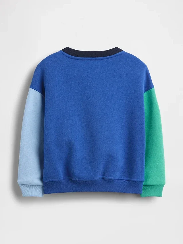 Baby & Kleinkind-Sweatshirt „Vintagesoft“ mit Farbblock-Design