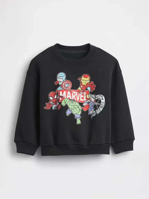Baby & Kleinkind-Sweatshirt „Vintagesoft“ mit Marvel-Logo