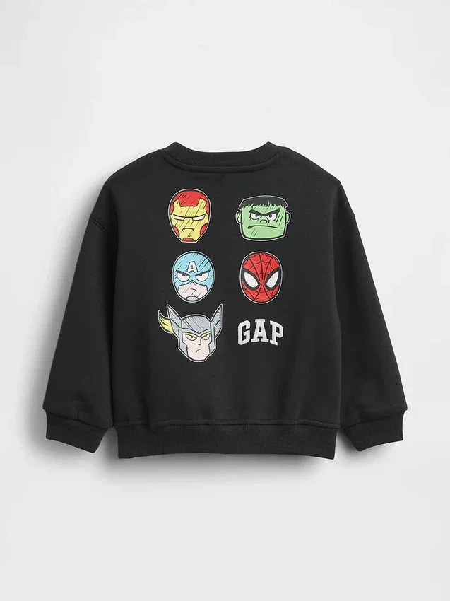 Baby & Kleinkind-Sweatshirt „Vintagesoft“ mit Marvel-Logo