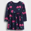 Baby & Kleinkind-Sweatshirtkleid mit Rüschen an der Taille