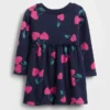 Baby & Kleinkind-Sweatshirtkleid mit Rüschen an der Taille