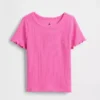 Baby- & Kleinkind-T-Shirt aus geripptem Strick zum Kombinieren