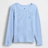 Baby- & Kleinkind-T-Shirt aus geripptem Strick zum Kombinieren