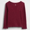 Baby- & Kleinkind-T-Shirt aus geripptem Strick zum Kombinieren
