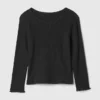 Baby- & Kleinkind-T-Shirt aus geripptem Strick zum Kombinieren