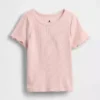 Baby- & Kleinkind-T-Shirt aus geripptem Strick zum Kombinieren