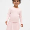 Baby- & Kleinkind-T-Shirt aus geripptem Strick zum Kombinieren