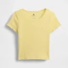 Baby- & Kleinkind-T-Shirt aus geripptem Strick zum Kombinieren
