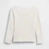 Baby- & Kleinkind-T-Shirt aus geripptem Strick zum Kombinieren