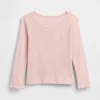 Baby- & Kleinkind-T-Shirt aus geripptem Strick zum Kombinieren