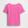 Baby- & Kleinkind-T-Shirt aus geripptem Strick zum Kombinieren