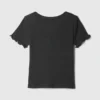 Baby- & Kleinkind-T-Shirt aus geripptem Strick zum Kombinieren