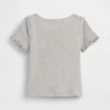 Baby- & Kleinkind-T-Shirt aus geripptem Strick zum Kombinieren