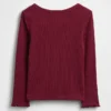 Baby- & Kleinkind-T-Shirt aus geripptem Strick zum Kombinieren