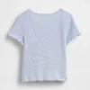 Baby- & Kleinkind-T-Shirt aus geripptem Strick zum Kombinieren