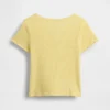 Baby- & Kleinkind-T-Shirt aus geripptem Strick zum Kombinieren