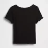 Baby- & Kleinkind-T-Shirt aus geripptem Strick zum Kombinieren
