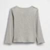 Baby- & Kleinkind-T-Shirt aus geripptem Strick zum Kombinieren
