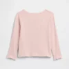 Baby- & Kleinkind-T-Shirt aus geripptem Strick zum Kombinieren