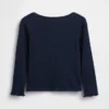 Baby- & Kleinkind-T-Shirt aus geripptem Strick zum Kombinieren