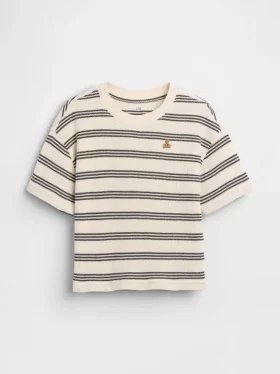 Baby & Kleinkind-T-Shirt im Waffelpiqué-Stil