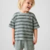Baby & Kleinkind-T-Shirt im Waffelpiqué-Stil