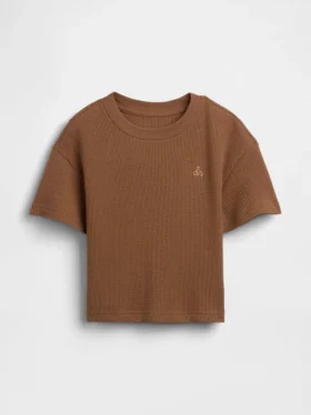 Baby & Kleinkind-T-Shirt im Waffelpiqué-Stil