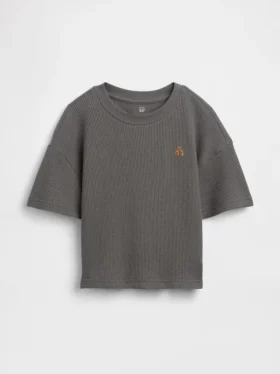 Baby & Kleinkind-T-Shirt im Waffelpiqué-Stil