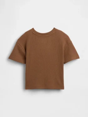 Baby & Kleinkind-T-Shirt im Waffelpiqué-Stil