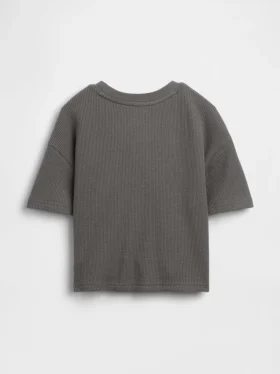 Baby & Kleinkind-T-Shirt im Waffelpiqué-Stil