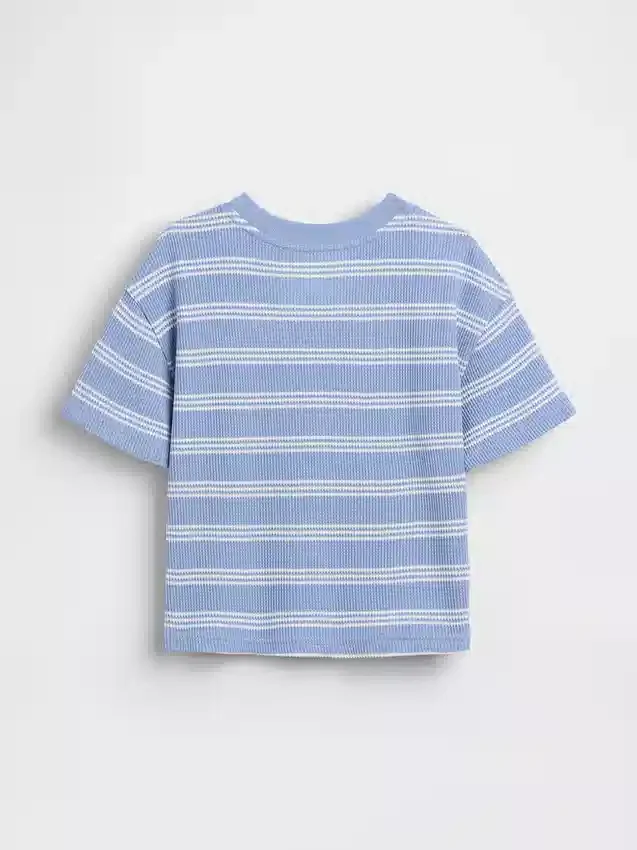 Baby & Kleinkind-T-Shirt im Waffelpiqué-Stil
