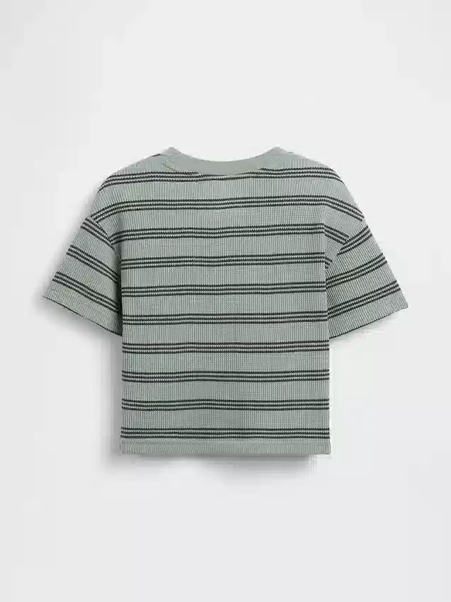 Baby & Kleinkind-T-Shirt im Waffelpiqué-Stil