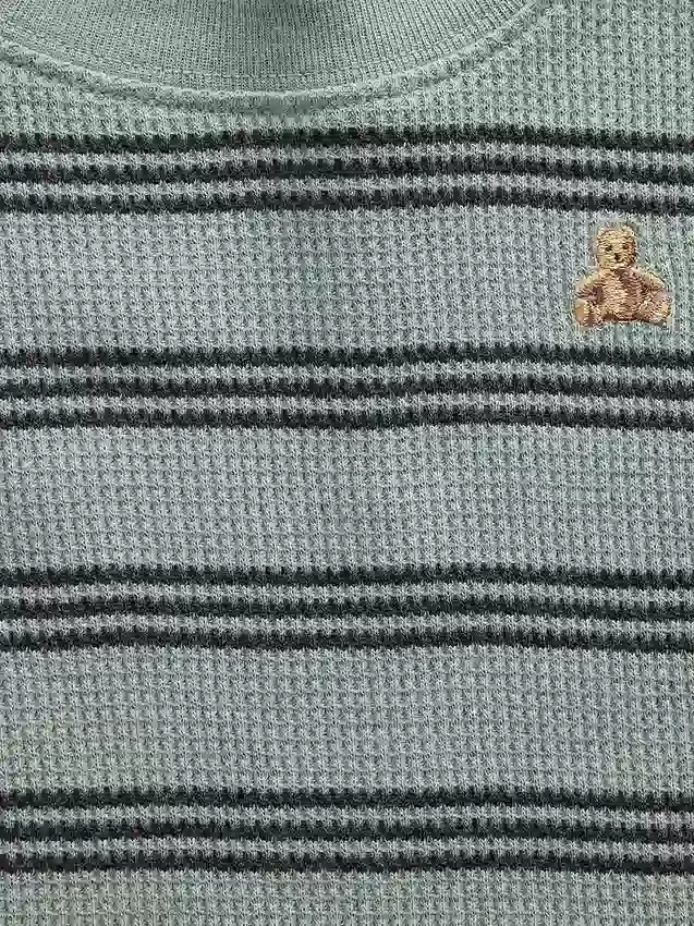 Baby & Kleinkind-T-Shirt im Waffelpiqué-Stil