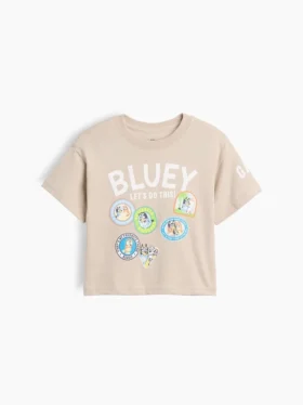 Baby & Kleinkind-T-Shirt mit Bluey-Motiv