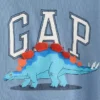 Baby & Kleinkind-T-Shirt mit Dino-Logo