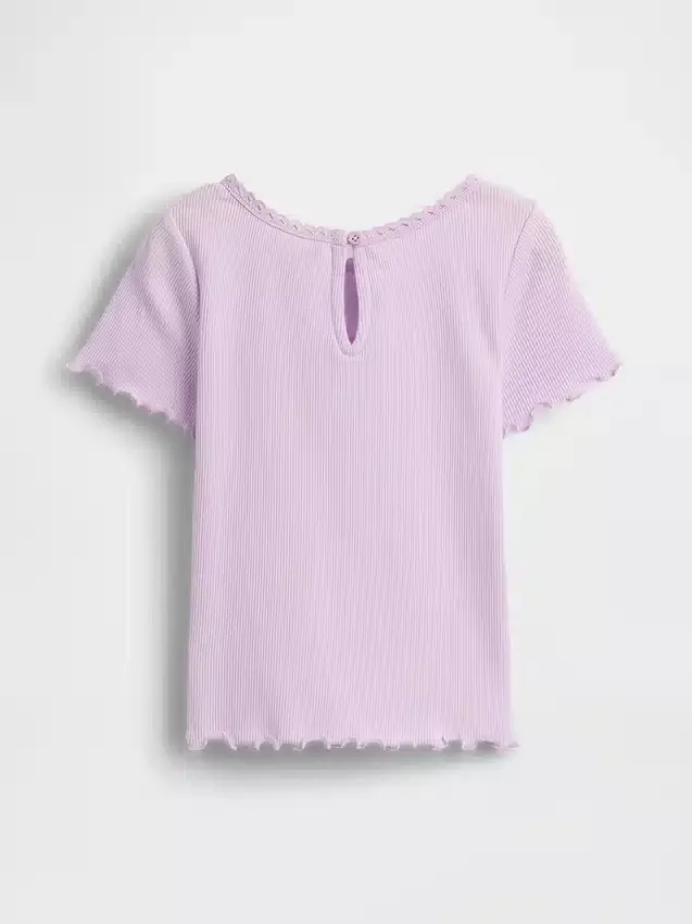 Baby & Kleinkind-T-Shirt mit gesticktem Eis-Motiv