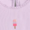 Baby & Kleinkind-T-Shirt mit gesticktem Eis-Motiv