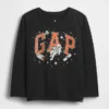 Baby & Kleinkind-T-Shirt mit grafischem Logo zum Kombinieren