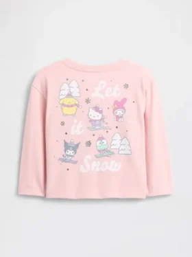 Baby & Kleinkind-T-Shirt mit Hello Kitty-Motiv
